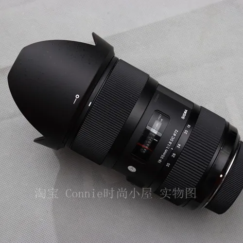 LH780-06 72mm Reverse petal flower Lens Hood cover for sigma 18-35mm f1.8 18-35 1.8 DC Art camera lens