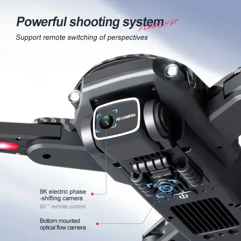 Drone quadricóptero K611MAX: câmera dupla, prevenção de obstáculos a laser – presente ideal de aniversário e feriado