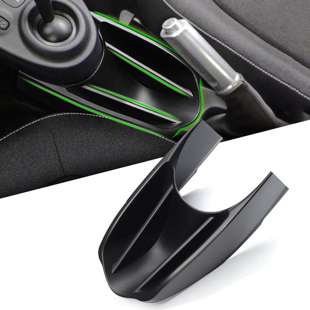 Scatola portaoggetti per bracciolo corrimano console centrale auto ABS nero per Smart 453 Fortwo Forfour 2015-2019 Accessori