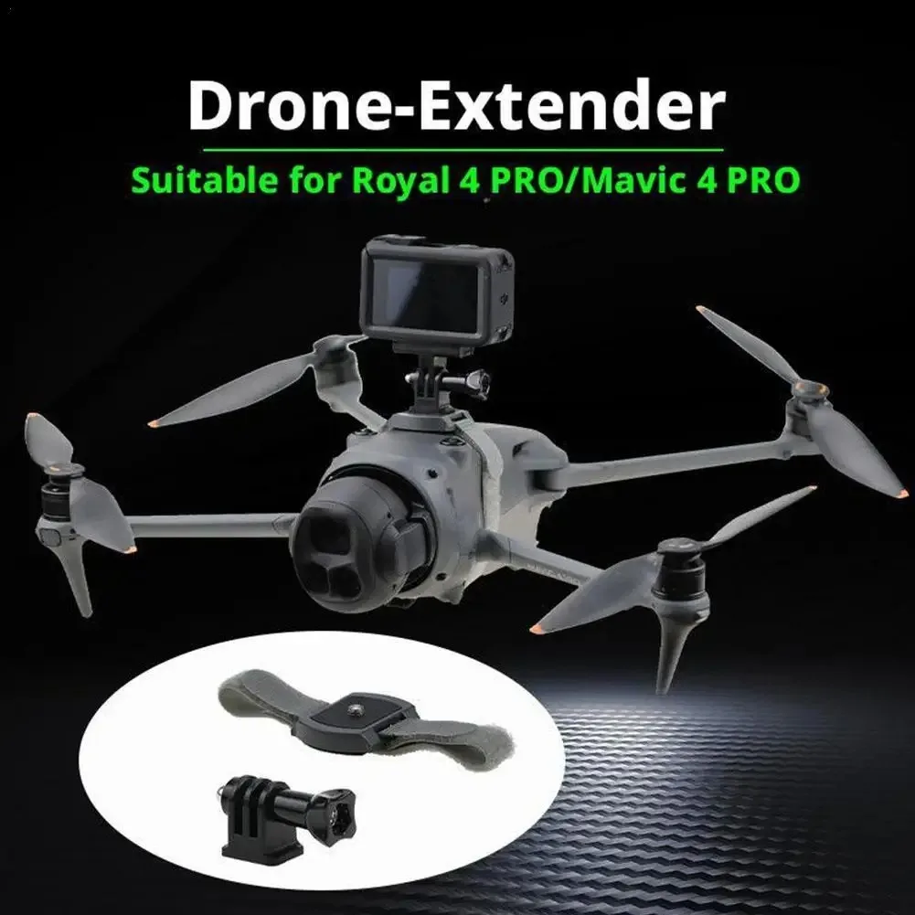 For DJI Mavic 4 Pro Drone Night Flight Searchlight Top Expansion Bracket LED Fill Light Signal Indicator Waring Light Accessory