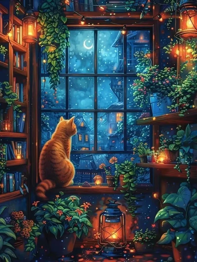 

1000 pcs Animal Cat Jigsaw Puzzles, Adults Teens Kids Toys Gift Educational Intellectual Decompressing Fun Family Game
