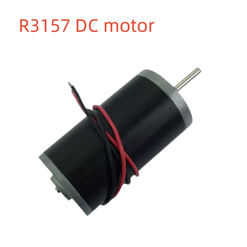 

R3157 Micro Permanent Magnet DC Motor Suitable for Smart Home Steel Pipe High Speed Push Rod Motor Outer Diameter 31mm 12V 24V