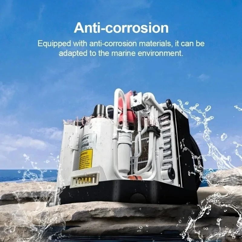 Self-contained Marine Air Conditioner for Boat 9000Btu 16000Btu 24000Btu optional Water Cooled Chiller Vessel