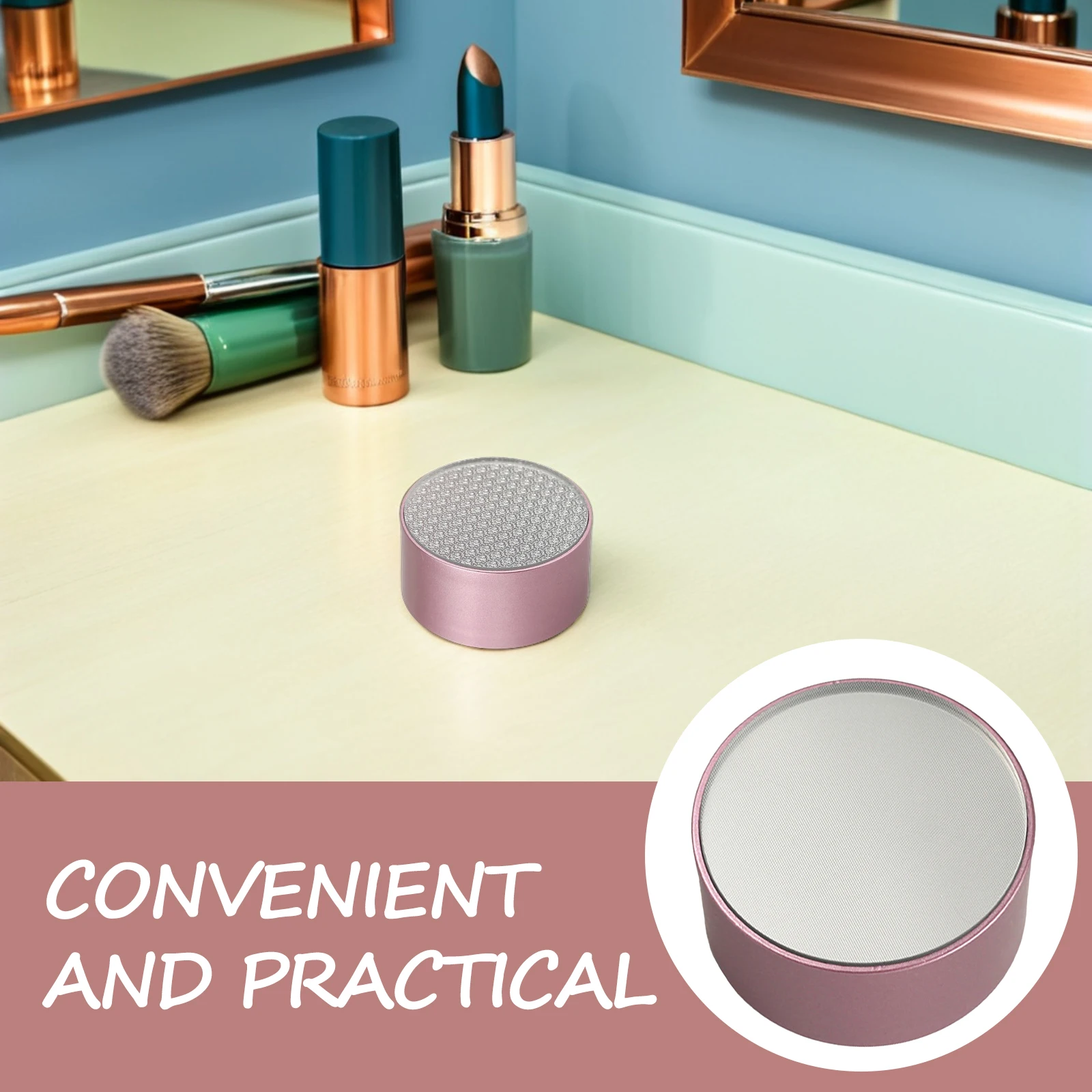 Hair Eraser File 2 In 1 Pedicure Tool Callus Remover Dead Skin Exfoliating Glass Scrubber Foot Care Trimmer Durable