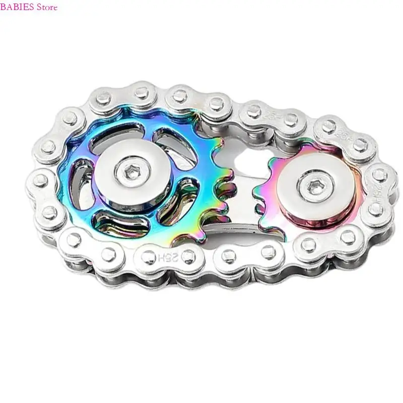 Đồ chơi spinner thiết bị chuỗi kim loại C9GB với ổ trục trơn cho du lịch lớp học văn phòng