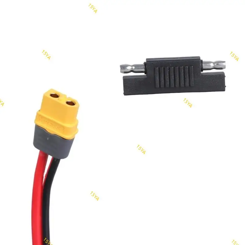 SAE to XT60 Female Extension Cable 14AWG XT60 to SAE Cable for Battery and Solar Generator