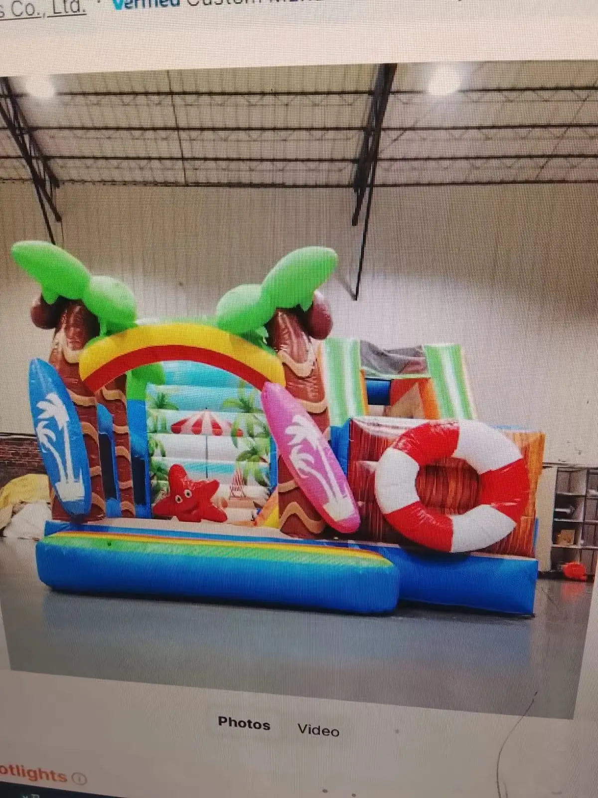 Hot Sale Inflatable Bouncy House Dinosaur Bouncer Air Castle for Sale with Inflatable Cartoon PVC Pastel Coloured Bouncy House
