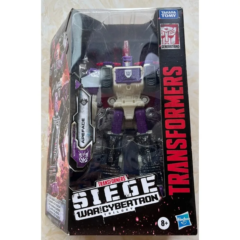 Nuevo Juguete Clásico de Hasbro Transformers, War for Cybertron Siege WFC-S50, Figura de Acción de Apeface, Modelo de Anime, Figuras de Acción, Robot de Juguete, Hobbies