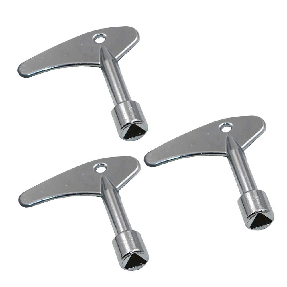

3pcs Inner Triangle Key High Quality Metal Water Meter Elevator Accessories Disassembling Tool Lightweight Compact