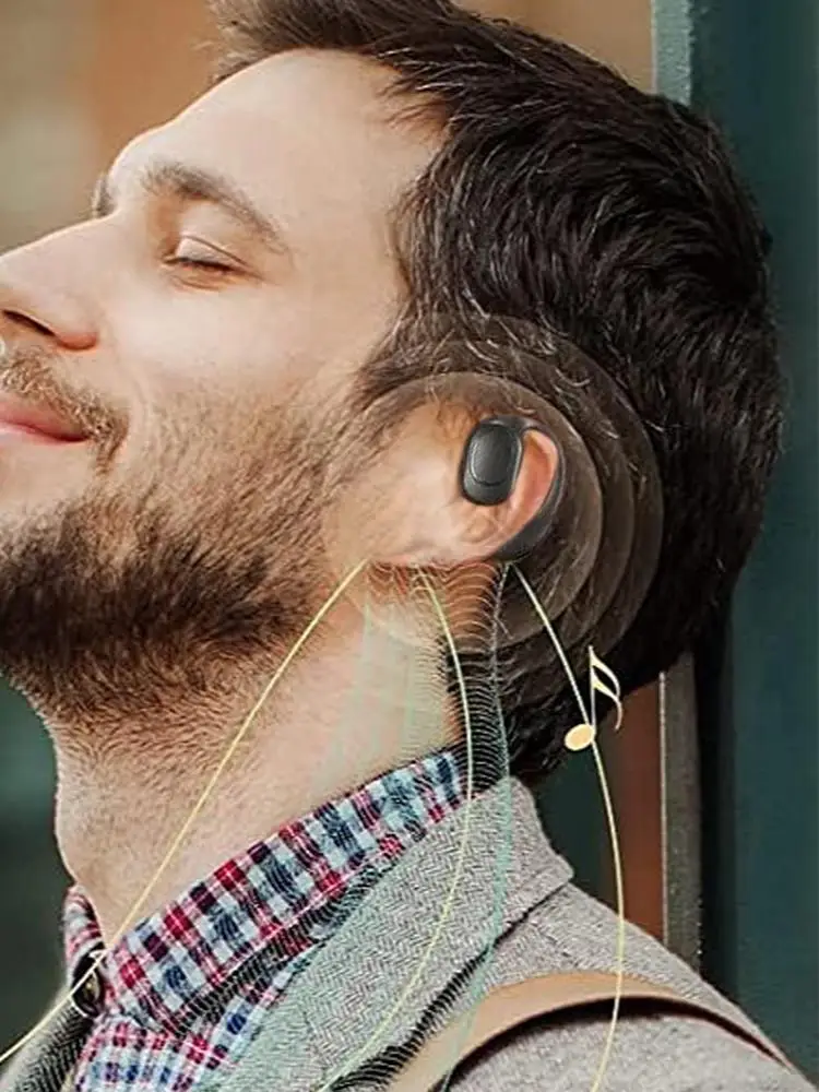 AliExpress NONE Single Earbud Wireless Over Ear Earbud Open-Ear Headphone Long-Lasting Battery Earphone For Running Cycling Driving