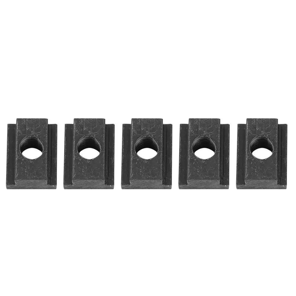 

wheel nut 5-Pack of Iron T-Slot Nuts - Ideal T Slot Nut for Toyota tacoma Truck Bed Deck Rails Car Accessories Iron T-Slot Nuts