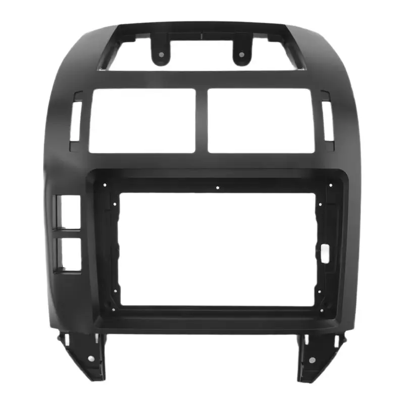 Durable-1 Piece Car Stereo Frame Kit Front Dash Center Facia Car Accessories For VW Polo 2004-2011