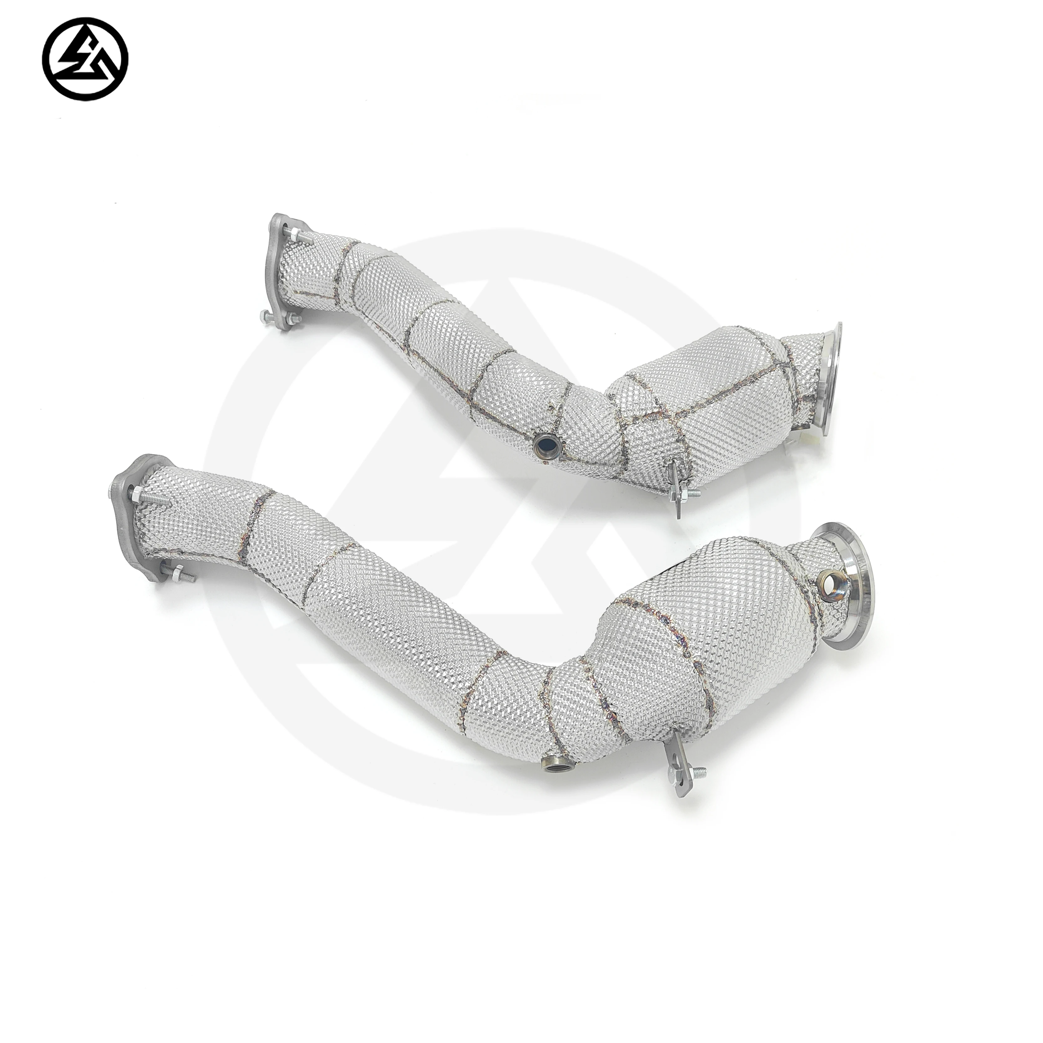 Collettore tubo di scarico ODM Sport Cat Downpipe per Porsche Cayenne 958 958.1 958.2 3.6T 2011-2017