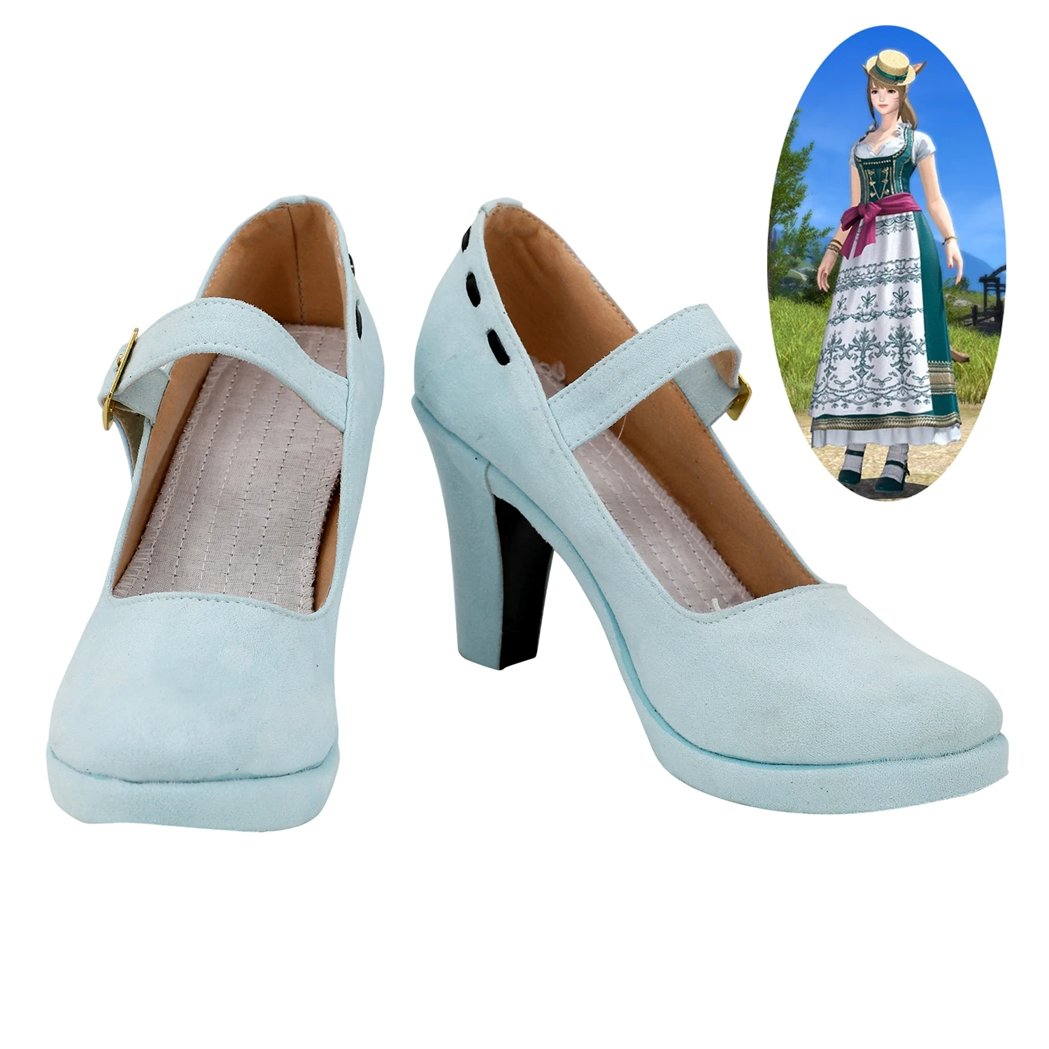 

Dirndl's Attire Shoes Final Fantasy XIV Cosplay Boots