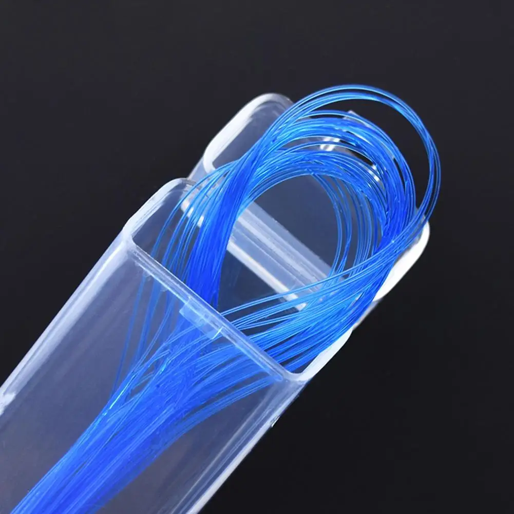 1/10/20Pcs Dental Floss Threader Dental Traction Line Oral For Crown Brace Bridge Implant Hoop Threading Braces Steel Traction