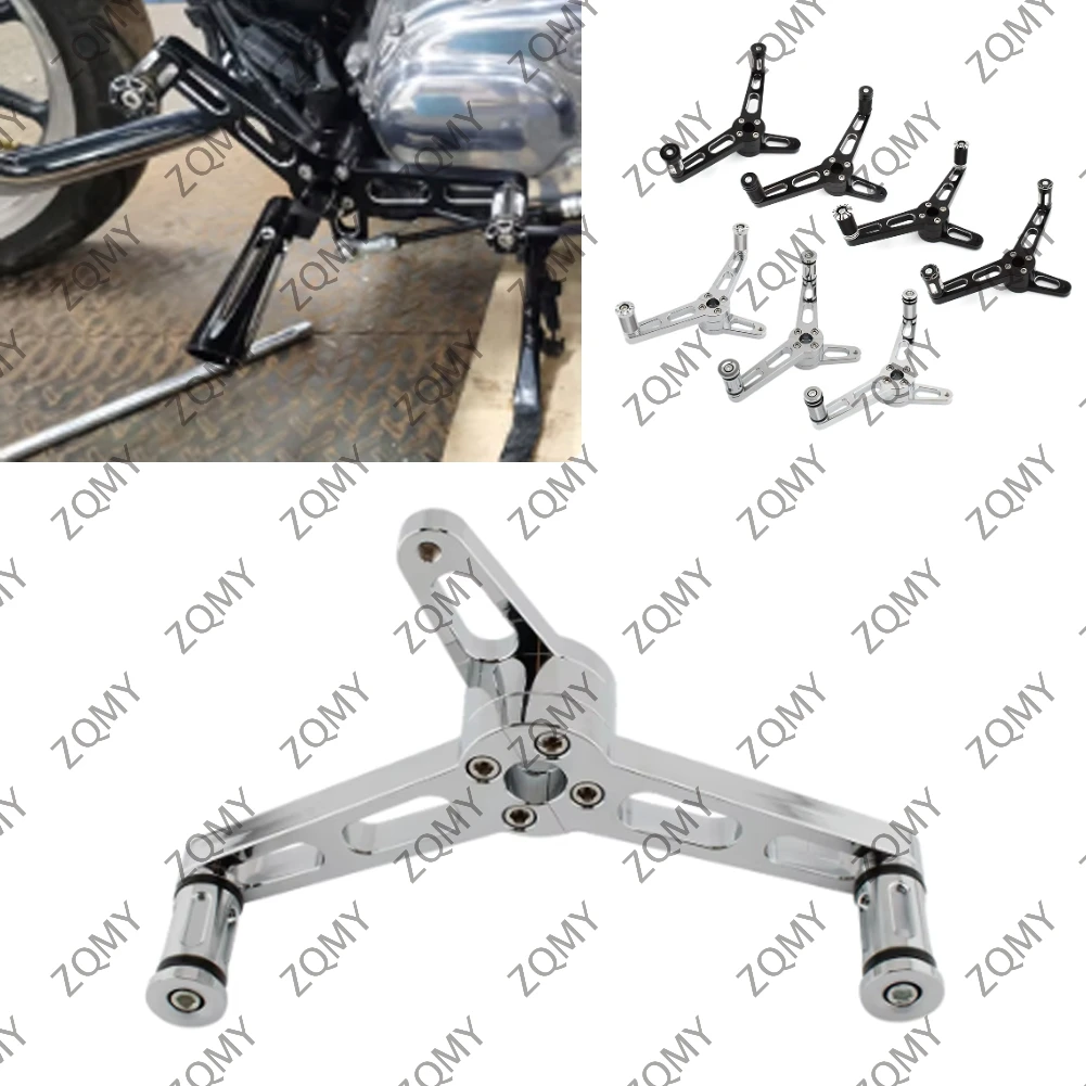 1pcs Motorcycle Front Foot Pegs Heel Toe Shifter Lever Aluminum For Harley Davidson Sportster XL883 1200 Iron 883