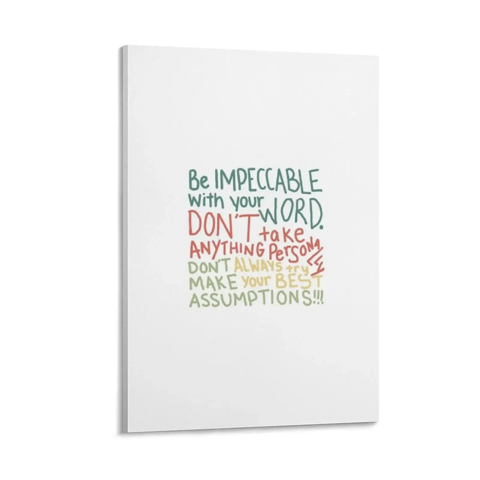 

Four Agreements Canvas Painting home decoration accessories Luxury living room decoration japanese room decor home decor