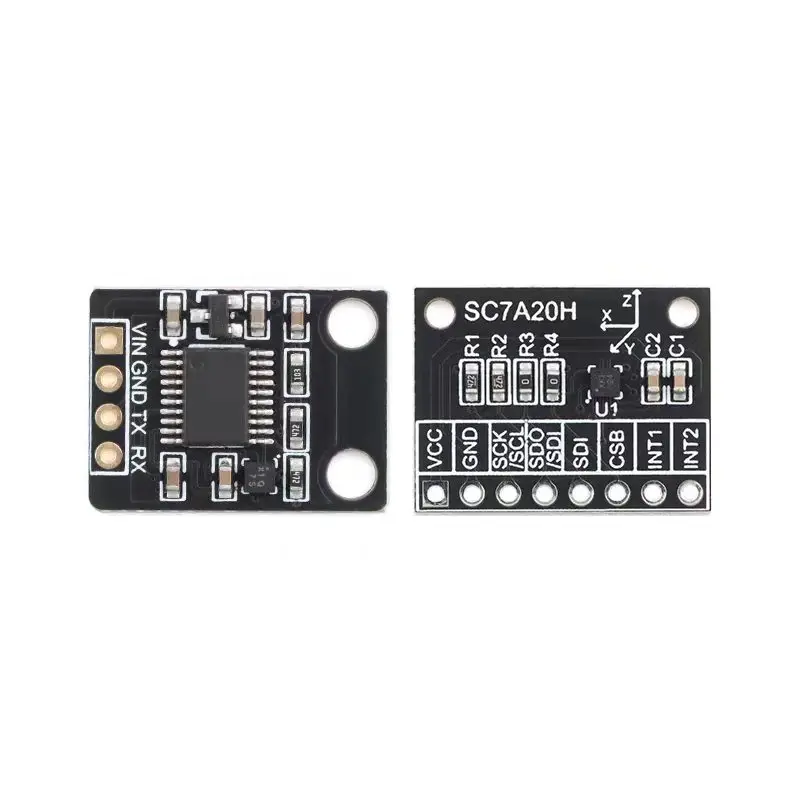 5PCS SC7A20H Three‑Axis Accelerometer Sensor Module SPI I2C Digital Tilt Vibration Detection Board