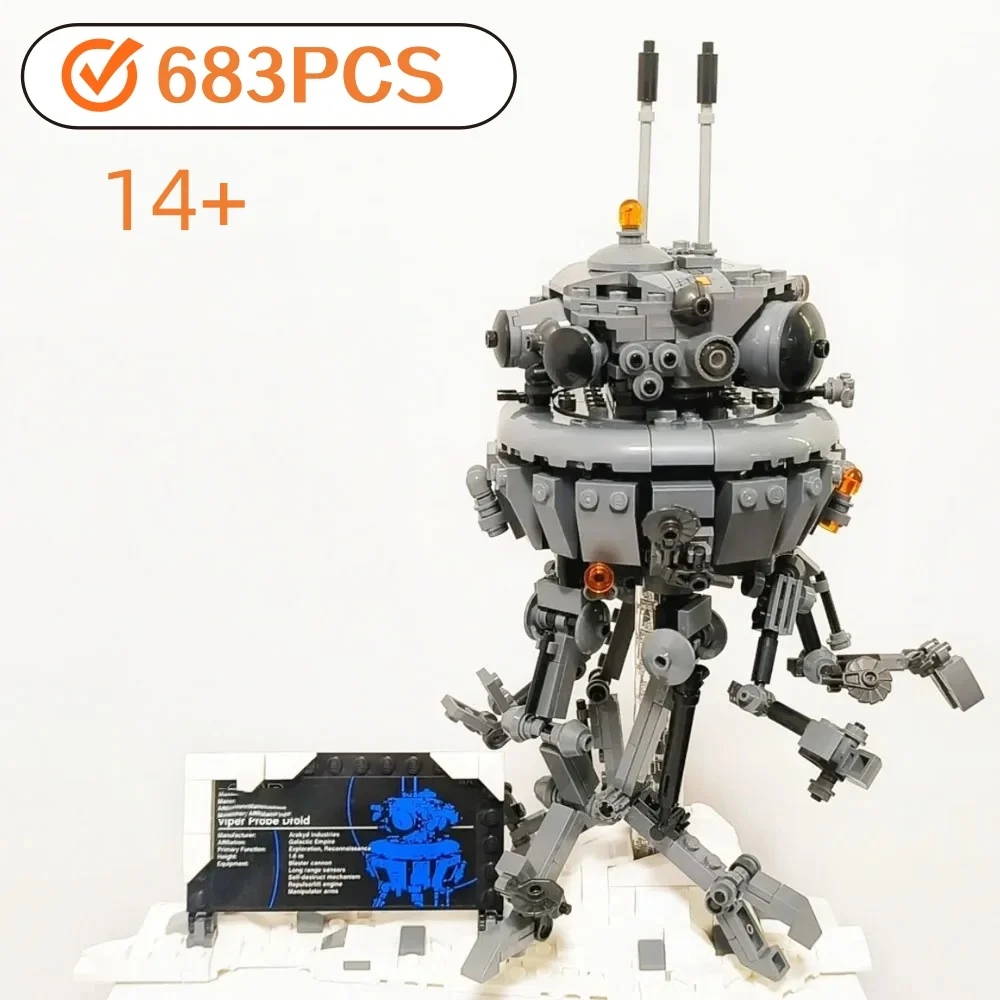 Imperial Probeing Droided Building Blocks Sets Compatible With Legoed Particles Suitable For Christmas Gifts 75306