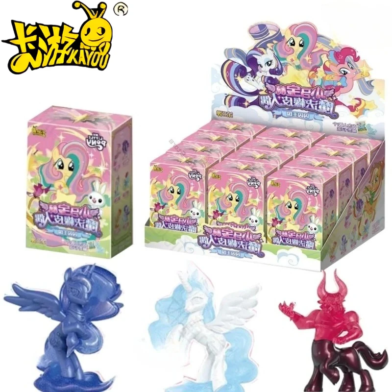 Kayou My Little Pony MLP Twilight Sparkle Rubber Bobblehead - Serie 2 Figura de colección mágica Juguete de dibujos animados Regalo para niños Niñas