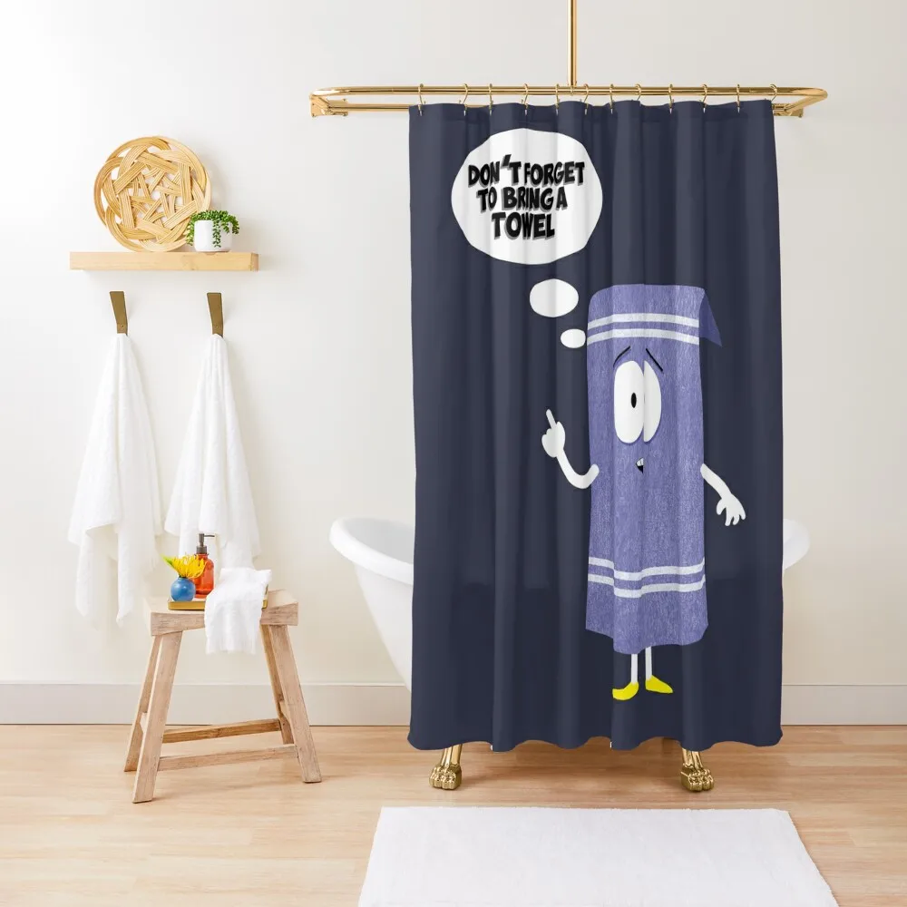 

Don't forget about towelie Shower Curtain Shower Bathroom Curtain