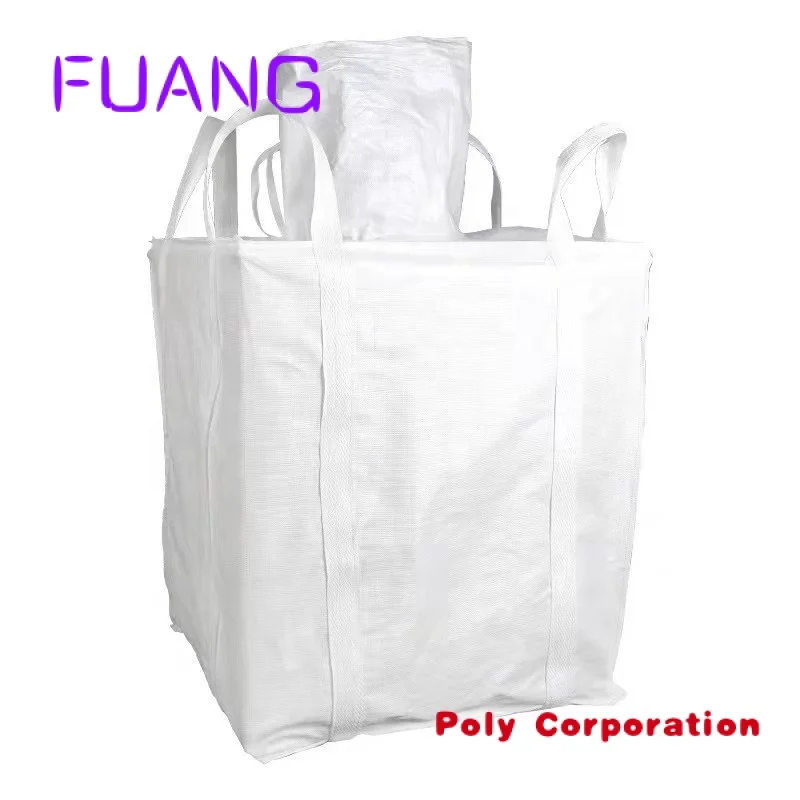 

Custom Jumbo bag 1 ton for lime one ton flexible container bag pp ton jumbo bug