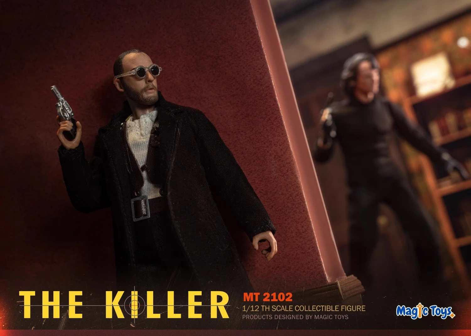 MAGIC TOYS MT2102 1/12 Cold Killer Leon Jean Reno Action Figure 6inches Model Collection