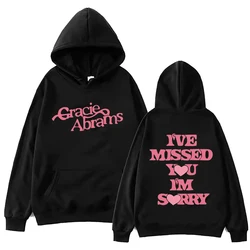 Gracie Abrams I Miss You I'm Sorry Hoodie Gracie Abrams Music Hoodie Gracie Abrams Fan Gift Merch Pullover Tops Streetwear