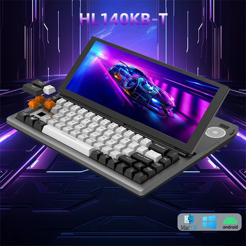 12.3-inch Touchscreen Laptop with RGB Lighting High-Definition Display for Business And Laptop Computers