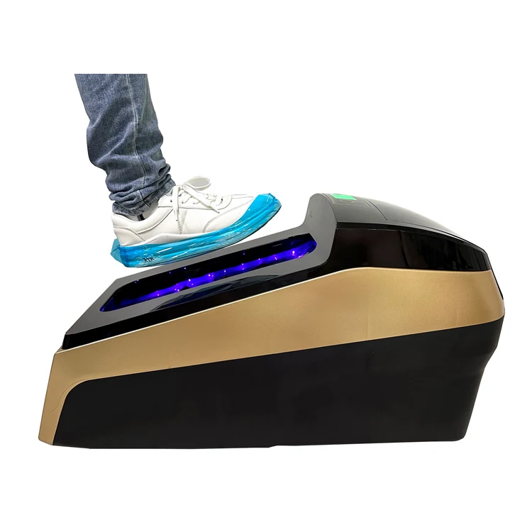 Smart Houseware  Electric Automatic Shoes Cover Dispenser Shoe Machine for Diagnostic Lab Hotel With 1000 Pcs Per Roll
