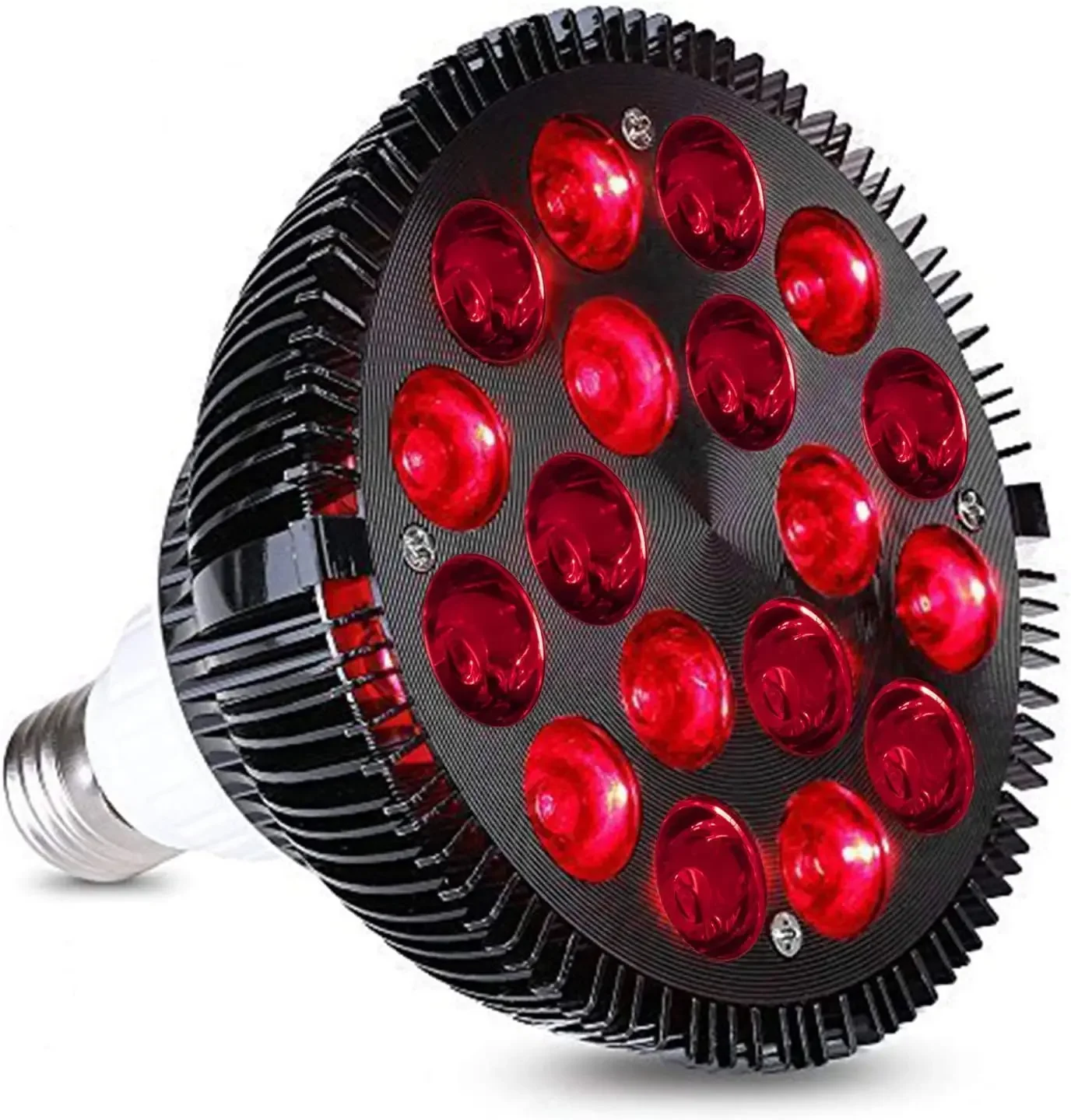 Portalámparas con Clip E27 con interruptor, lámpara LED para plantas, vitrina de belleza, Bombilla de incubadora de Acuario, luz infrarroja de