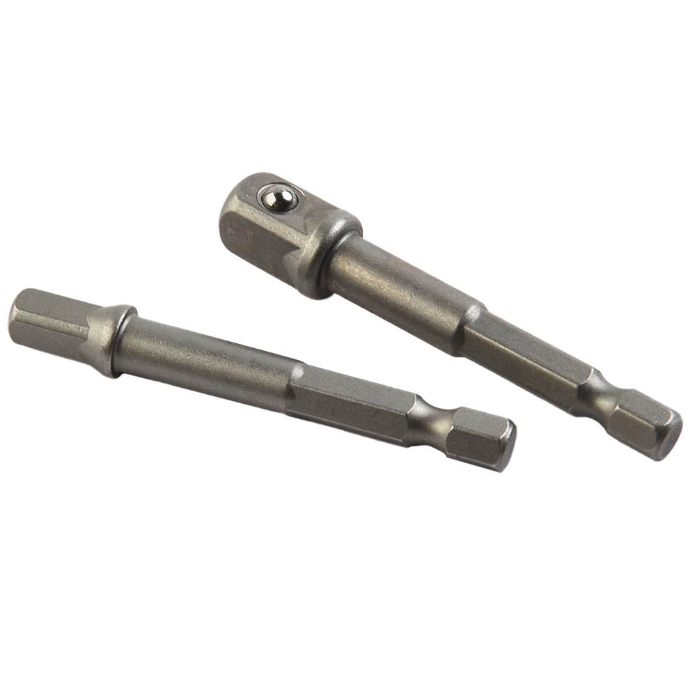 3 ชิ้น 1/4 3/8 1/2 ซ็อกเก็ตอะแดปเตอร์ 6.35 มิลลิเมตร Hex Shank เจาะ Bits Extension Rod สําหรับไดร์เวอร์ไฟฟ้าประแจเครื่องมืออุปกรณ์เสริม