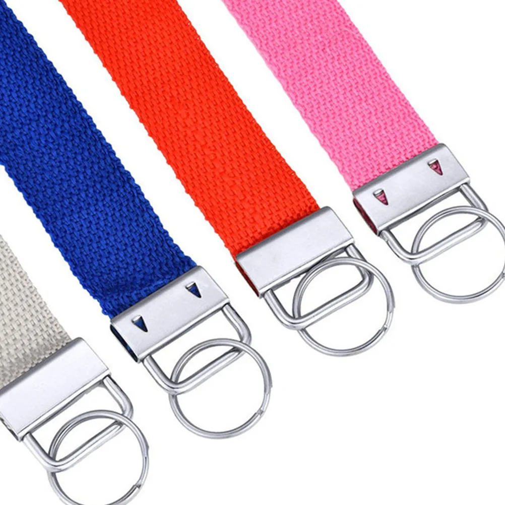 

40pcs Ribbon Ends Clamps Diy Handbag Tail Clips Iron Buckles Keychain Fob Set Wristlet Lanyard Pliers Bag Strap Fasteners