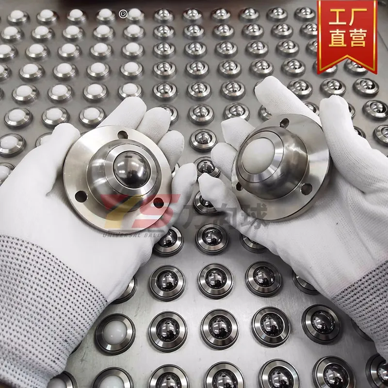 Heavy-duty IA-19-25-38 Precision universal Ball bearing casters/wheel,round flange,3 holes Transmission systefurniture wheel