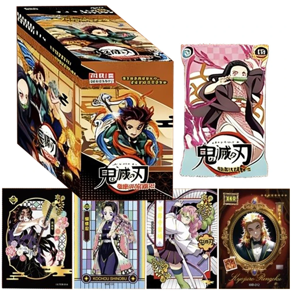 

Demon Slayer Collection Card Japanese High Score Fantasy Anime Creative Photo Frame Character Cards for Kid's Birthday Surprises