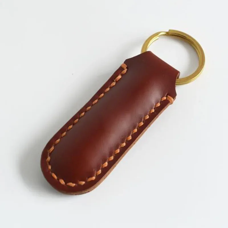 Simple key chain knife mold manual leather wallet laser knife mold can be customized DIY