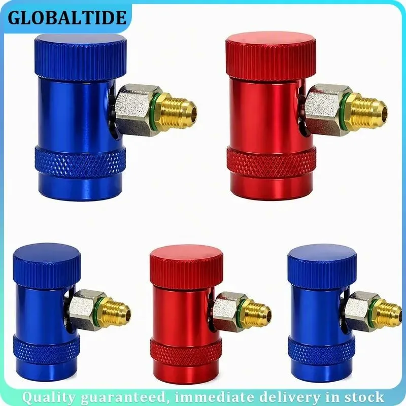 R1234yf Quick Connector Adapter Auto AC High Low Side Couplers Refrigerant Conversion Kit 2Pcs