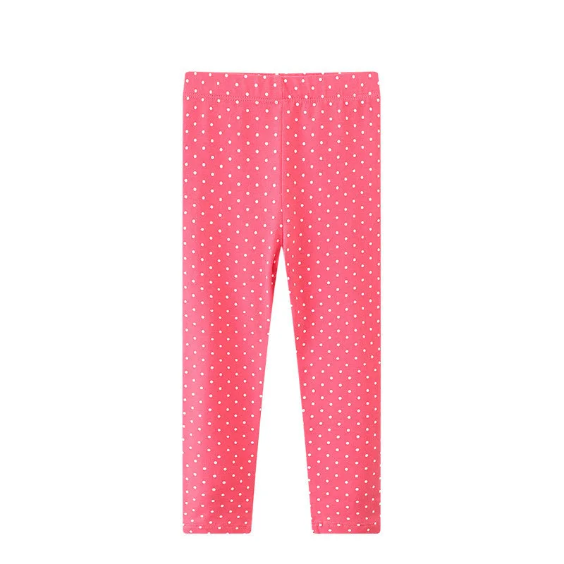 Zeebread  2-7T Hot Selling  Autumn Spring Polka Dots Baby Girls Leggings Pants For Kids Children\'s Pencil Pants  Skinny Trousers