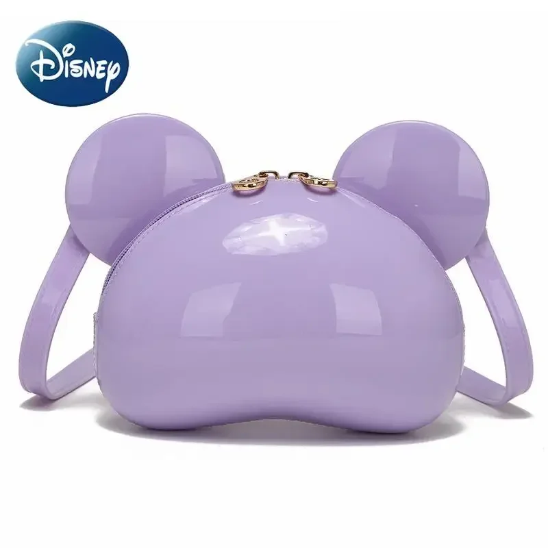 Disney mickey mouse crossbody saco para menina moda dos desenhos animados bonito bolsa de ombro feminina grande capacidade designer luxo