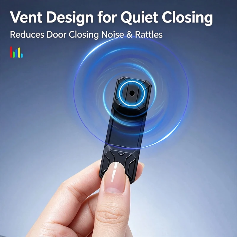 Universal Magnetic Car Door Lock Shock-Absorbing Pad for All Volkswagen Models Anti-Force Door Closing Cushion Protection Pad 4