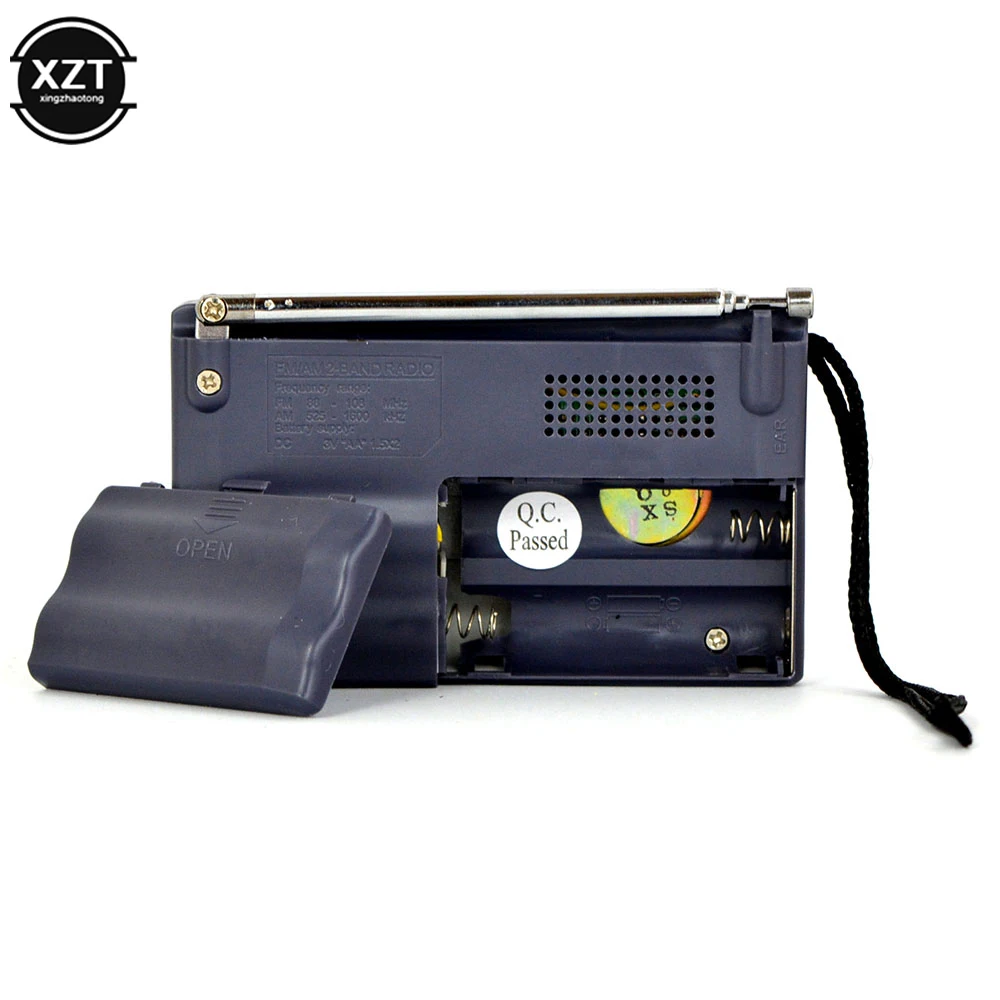 BC-R2 Tragbare Radio Teleskop Antenne Lautsprecher Mini Outdoor Dual Band AM FM Musik Player Radio Stereo