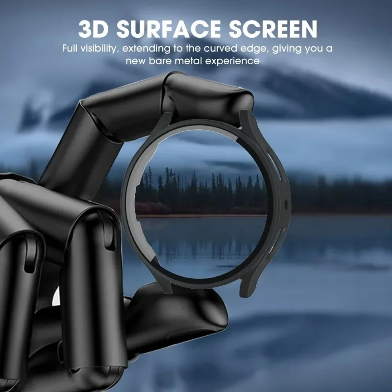 PC Case for Samsung Galaxy Watch 7 40mm 44mm Protection Case Plastic Coverage Protector Bumper No Glass SmartWatch Accessories