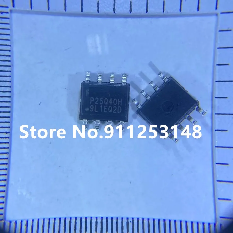 

Original Only 20pcs/50pcs/100pcs/200pcs/500pcs/Lot P25Q40H-SSH-IT 2.3 to 3.6V wide pressure 4Mbit Flash