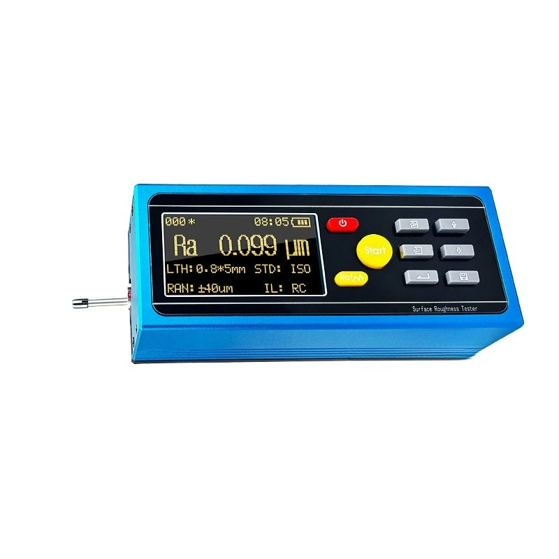 Roughness measuring instrument Handheld roughness testing device Portable surface finish measuring instrument