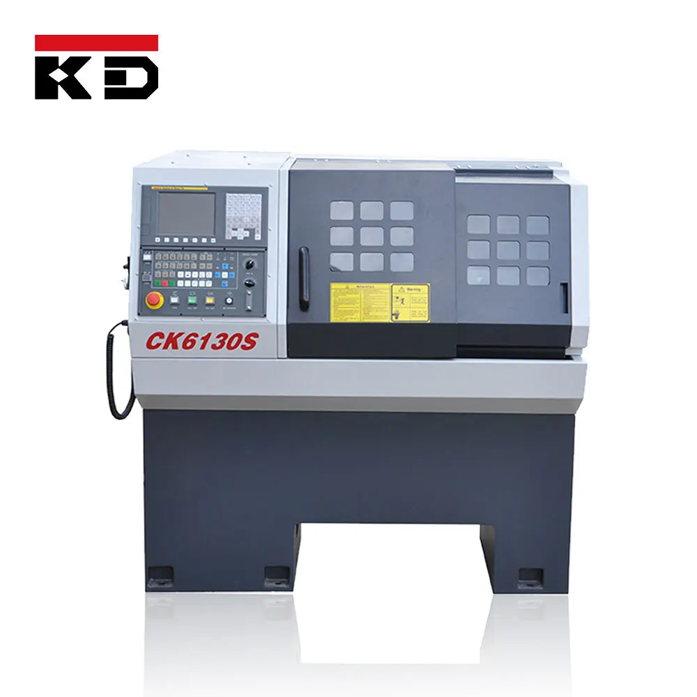 CK6130S Max. Turning Length 390Mm For Metal Flat Type Cnc Lathe