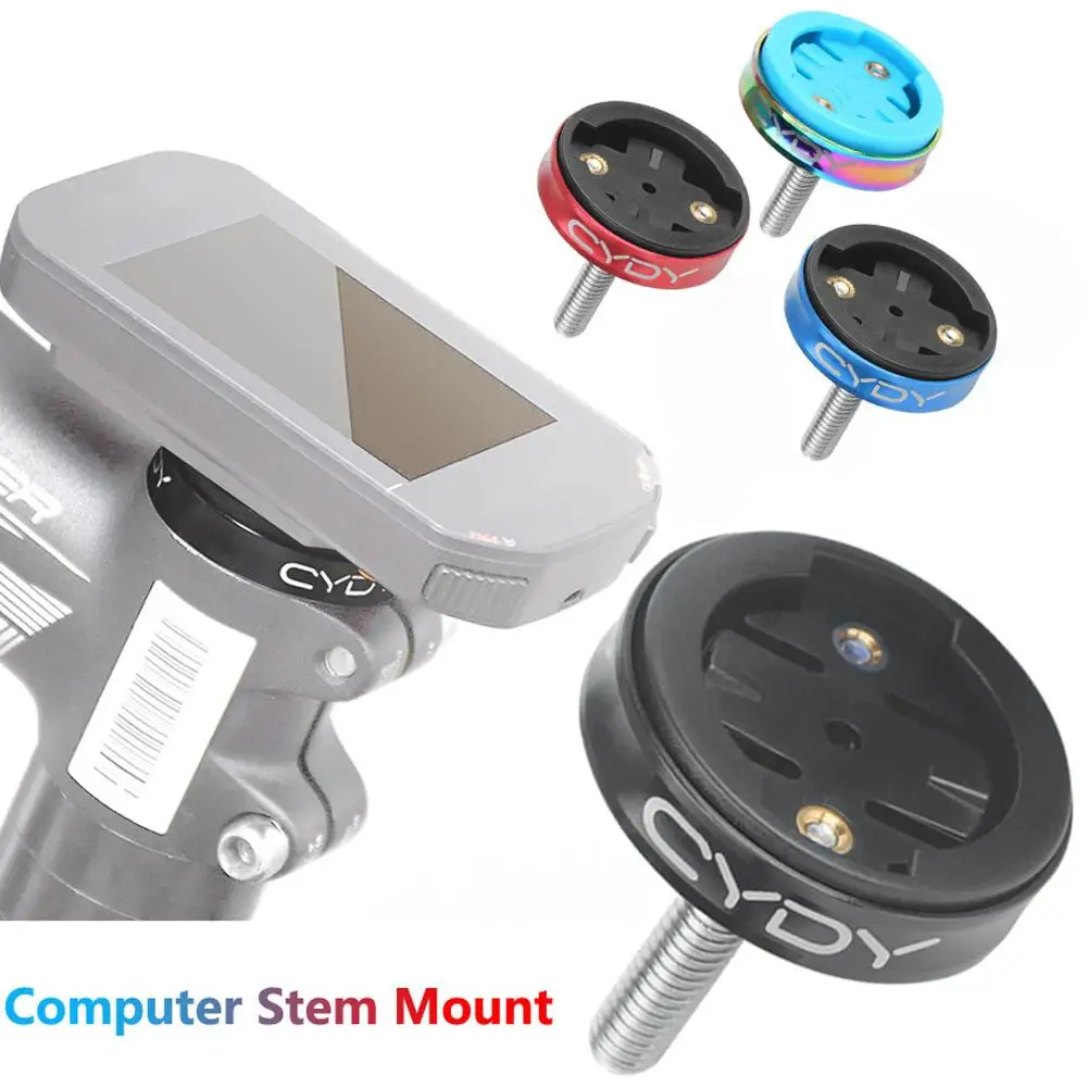 Bike Computer Holder Stopwatch Mount Bracket Stem Cap Suitable Garmin Edge / Bryton Rider / CatEye Bicycles Stopwatch Stand