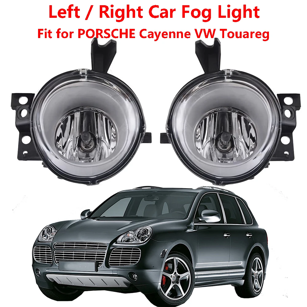 

1pcs 12V Car H11 Front Left/Right Fog Driving Light 341-2010L-AQ 341-2010R-AQ For PORSCHE Cayenne 2008-2010 VW Touareg 2003-2007