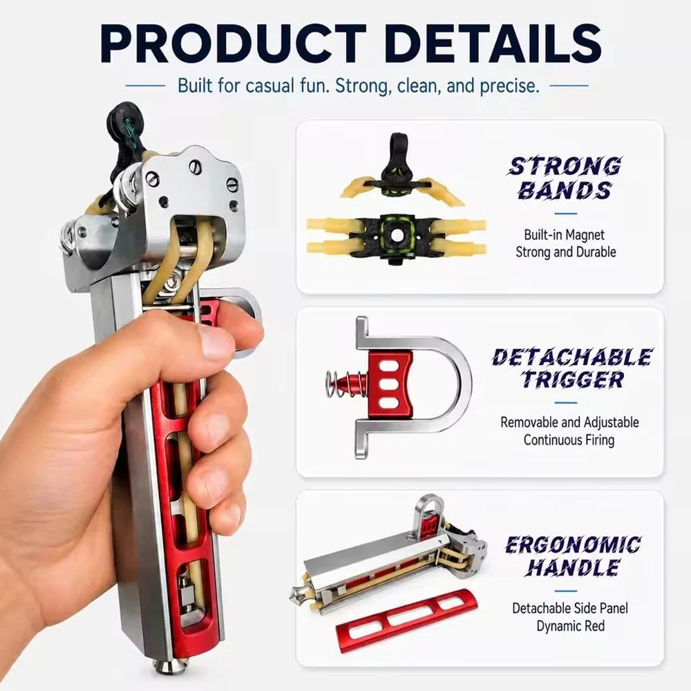 Automatic Loading Magnetic Suction Rapid Fire Continuous Precision Shooting Tool