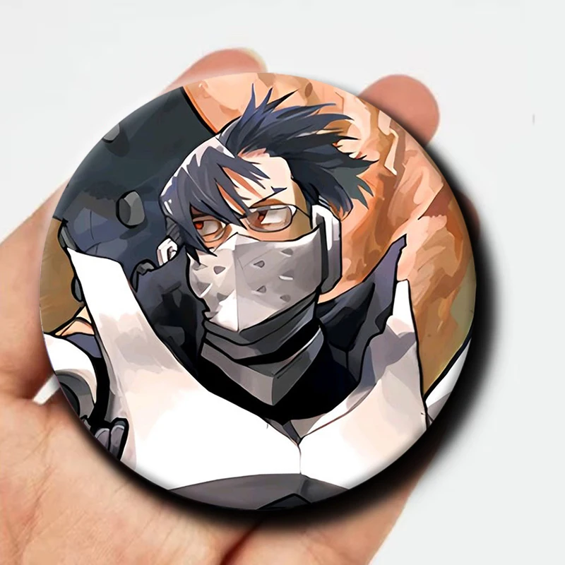 58 مللي متر شخصية كرتونية Tenya Ida لينة زر دبوس بطل أنيمي بروش شارة الإبداعية لحقيبة الظهر الملابس الديكور هدية #3