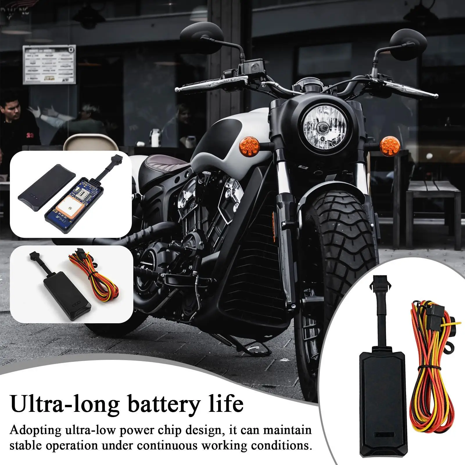 Vehicle Tracker Long Battery Discreet Movement Alert GPS Tracker For Vehicles For Theft Prevention Driving Security Trailer RV